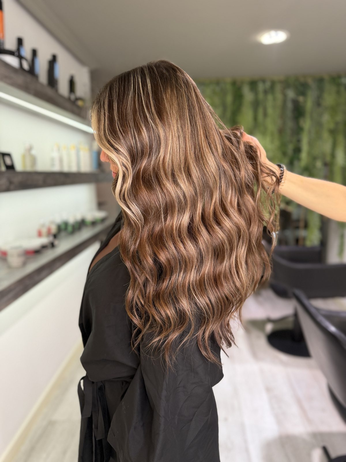 Balayage caramel a Ester Color Hair Figueres